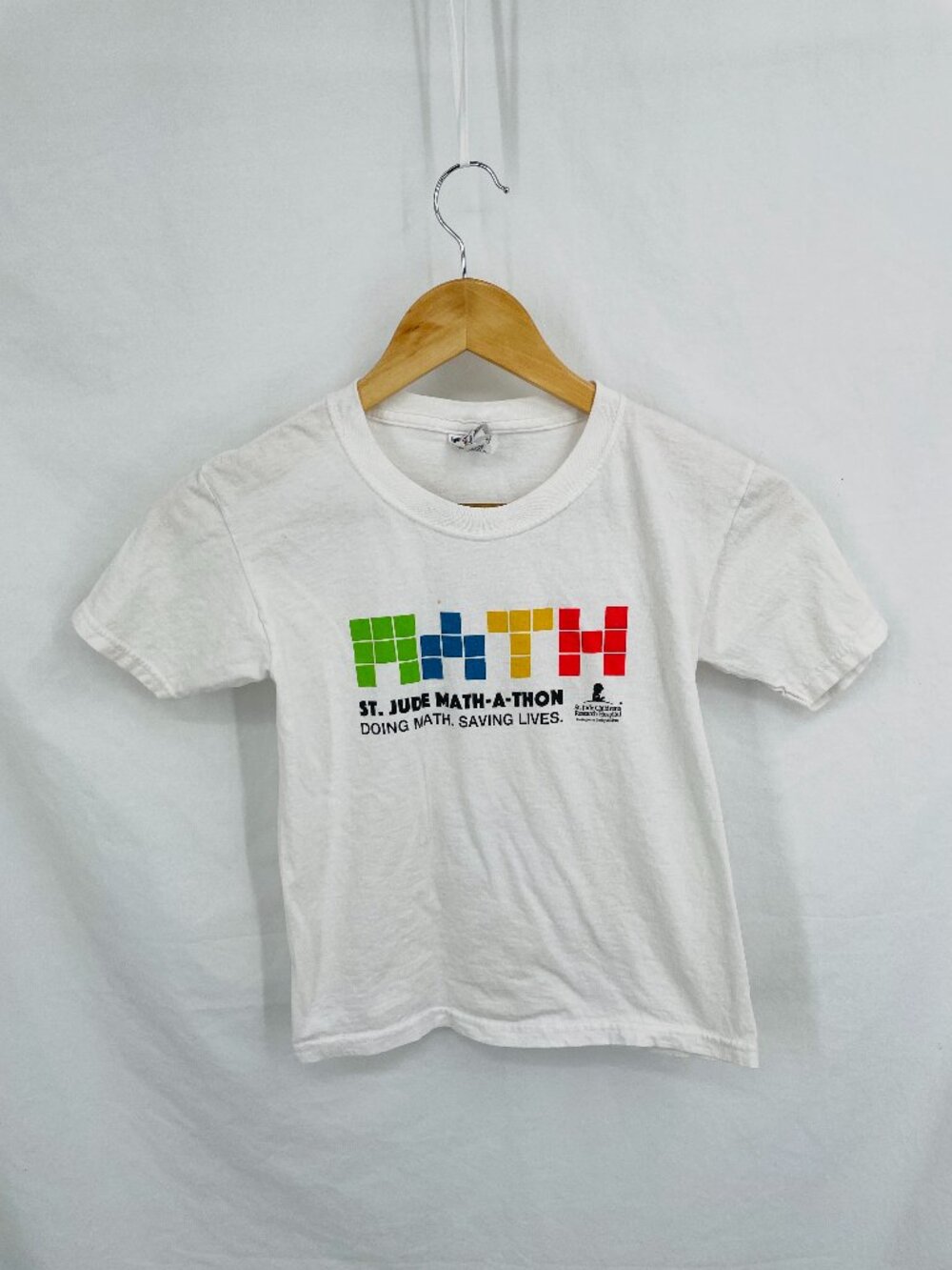 Y2K Vintage Child St. Jude Math-A-Thon T-Shirt